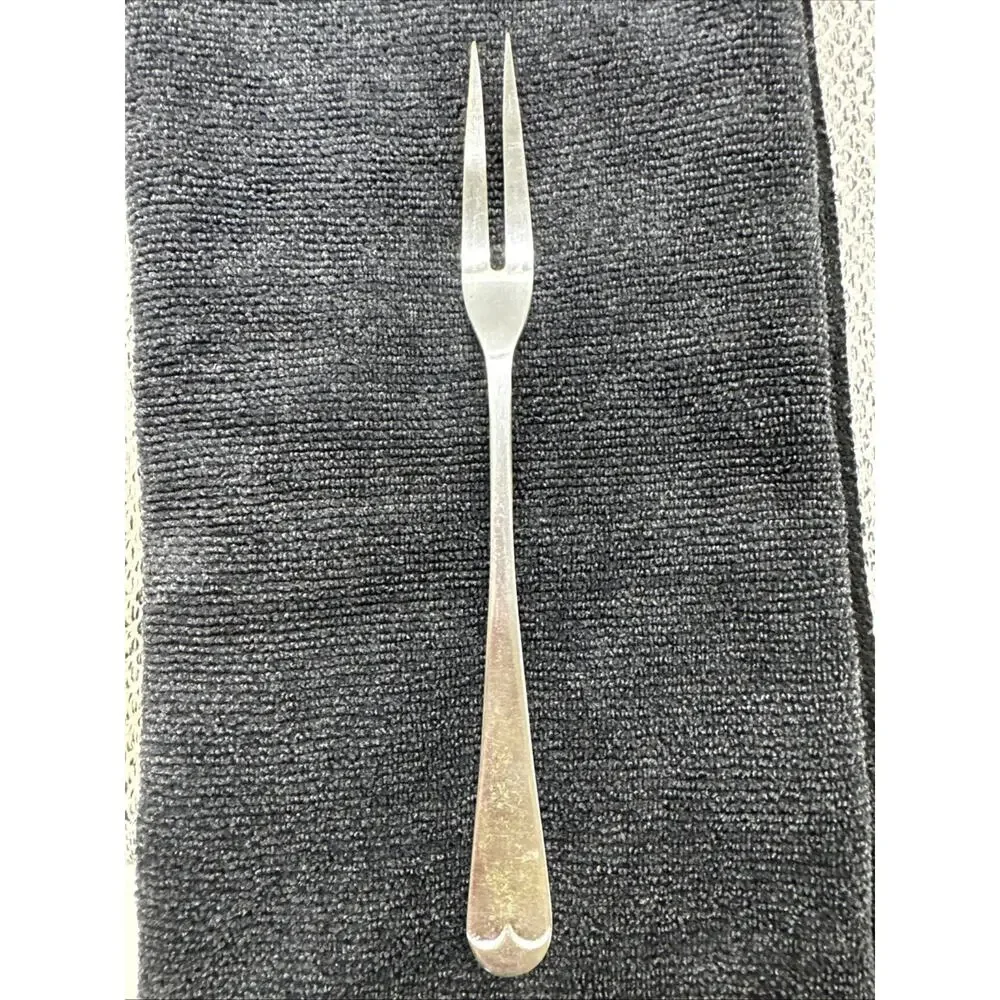 Vintage Sipelia 7.5” Carving Fork Flatware Stainless Nickel Sheffield England